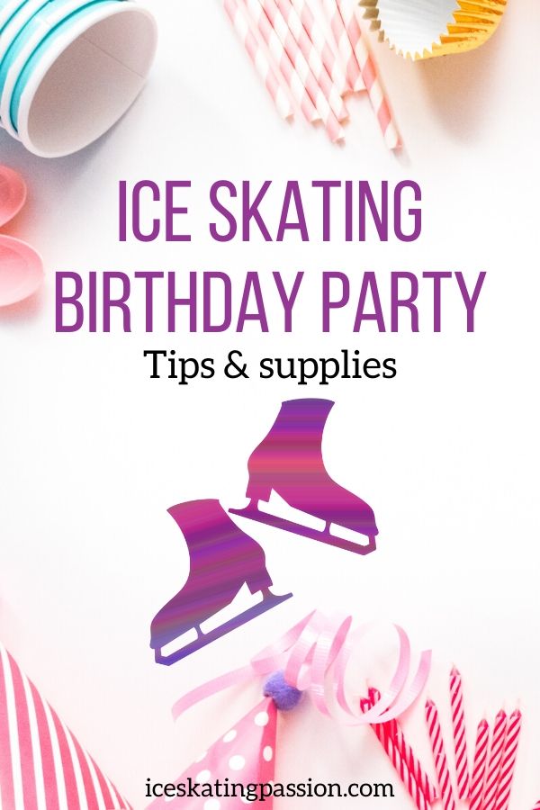 ice skating party ideas Pin