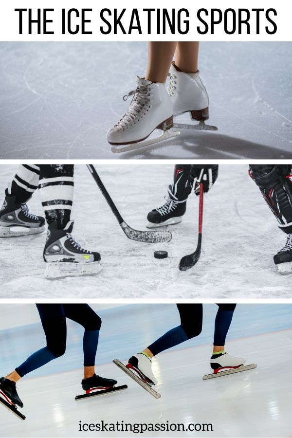 the ice skating sports Pin