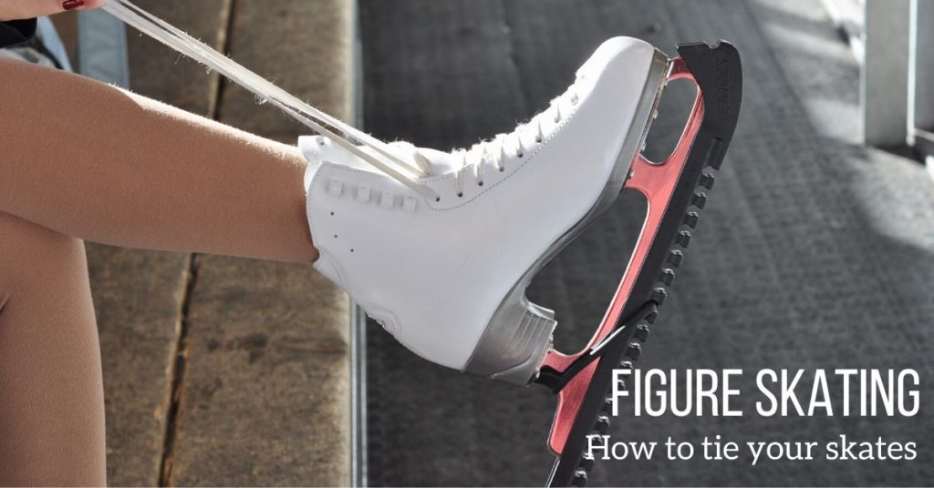 How to tie ice skates (figure skating)