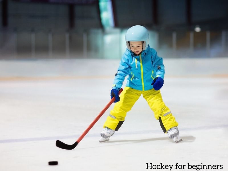Ice hockey beginner