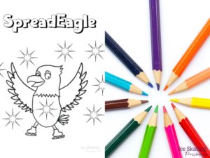 ice skating coloring book kid animals lifestyle