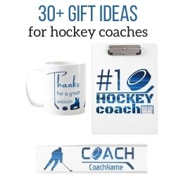 ice hockey coach gift ideas