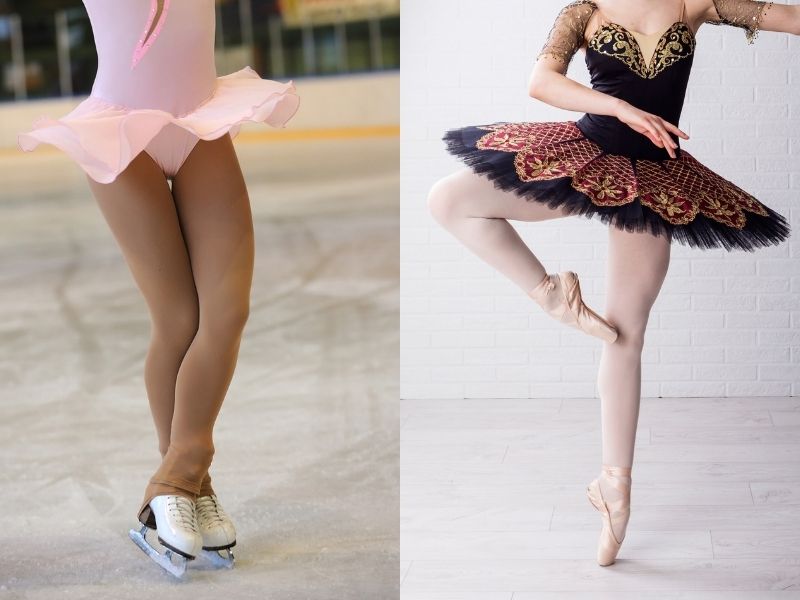 Spinner figure skating vs ballerina