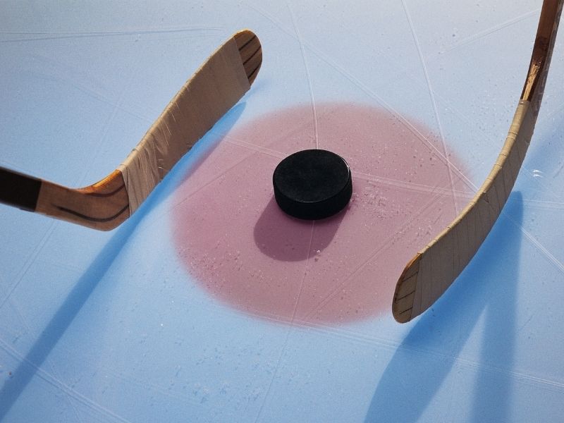 hockey puck facts in games