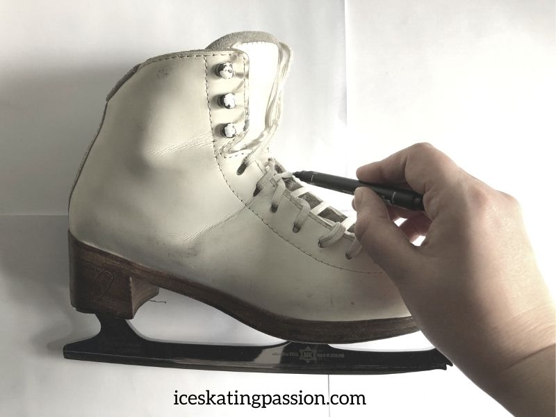 make ice skate cover pattern sewing