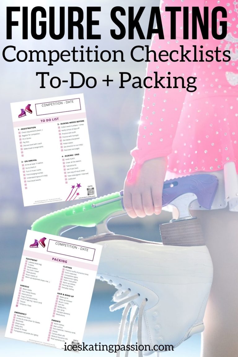 Figure Skating Competition Checklist (todo + packing)