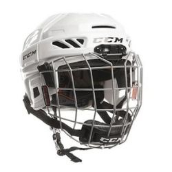 CCM FITLITE 3DS best youth ice hockey helmet combo