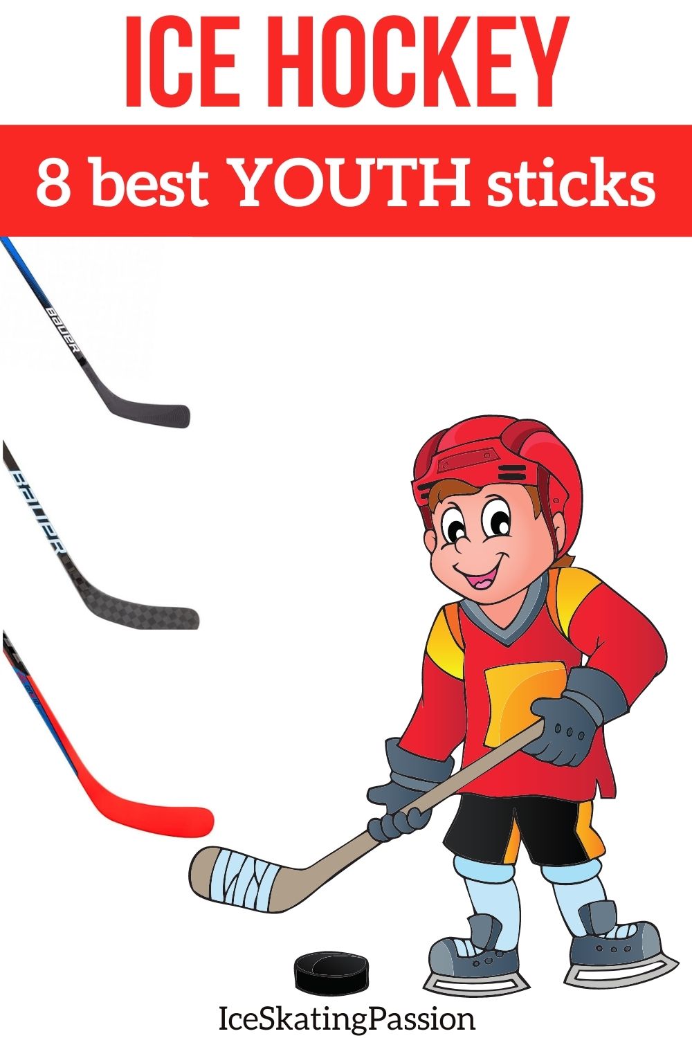 best youth hockey stick Pin1
