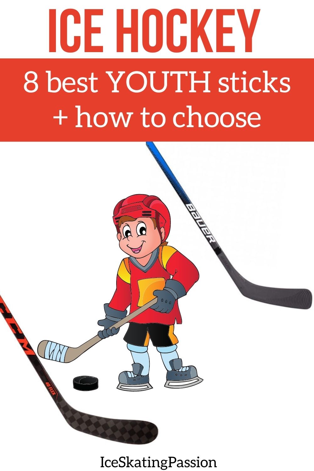best youth ice hockey stick Pin2