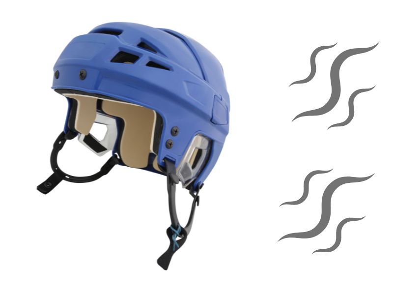 how to clean hockey helmet